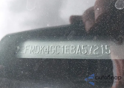 2014 Ford Edge Se z USA, uszkodzony, nr VIN 2FMDK4GC1EBA57215